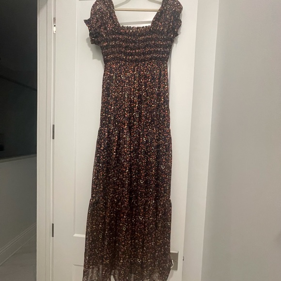 Buddy Love Dresses & Skirts - BuddyLove Hattie Smocked Maxi Dress - Florals